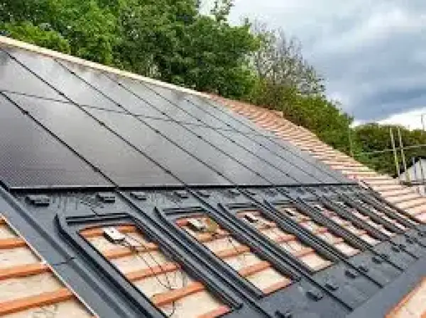 Click Here To Enlarge This Photo Of Solar Panel Installation